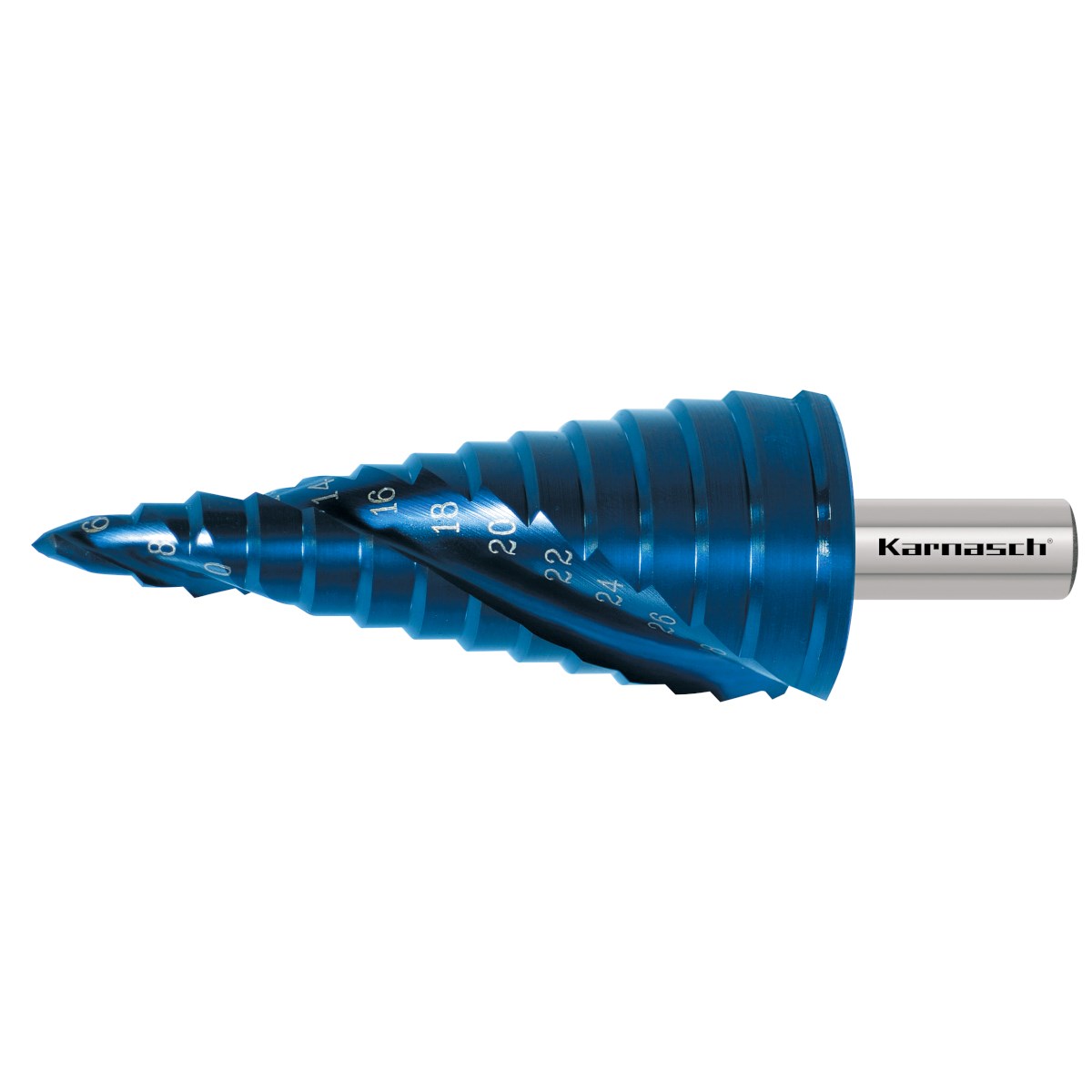 manche Weldon 29 mm Diamètre de coupe KARNASCH 201317029 Blue-Drill Line 55 Foret à carotter en acier en poudre revêtement Durablue 19 mm Diamètre de la tige 55 mm Longueur utile 