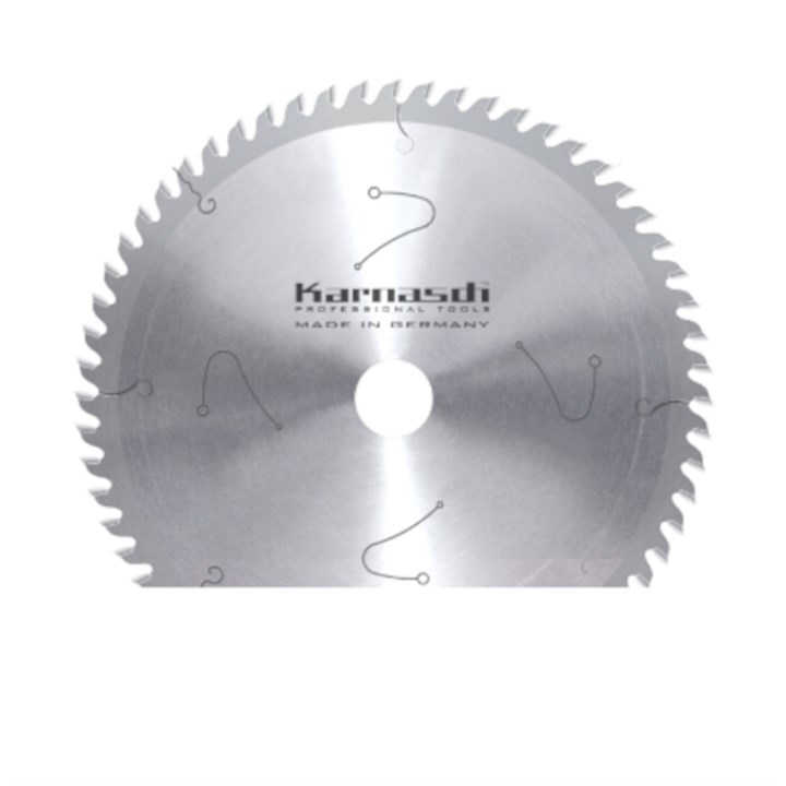 Hartmetall-bestücktes Kreissägeblatt, Fertigschnitt/Dünnschnitt, Harte Kunststoffe, abrasive Werkstoffe