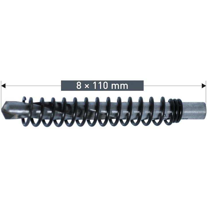 8 x 110mm Carbide Tipped Center Drill