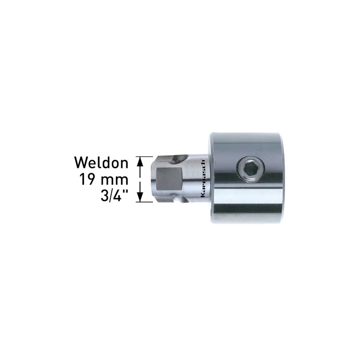 Adapter Weldon 19mm 1/4 Inch