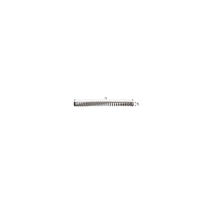 Replacement Ejector Spring 13x140mm for tool holder 201286, 201289, 201293, 201310 and 201844