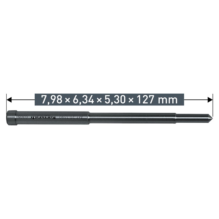 Ejector pin 7.98mm x 6.34mm x 5,30 x 127mm