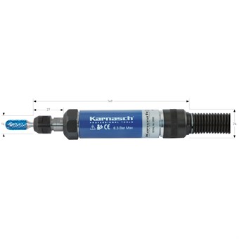 KA 45R Professional Pneumatic Straight Grinder