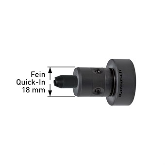 Adapter with pin