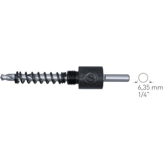 Arbor 14-30mm, Round Shank 6.35mm
