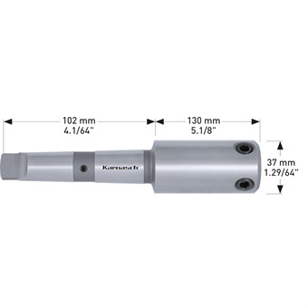 Details about   GENUINE Karnasch core drill bits length-50mm weldon shank 19mm 20.1225 24-25mm 