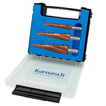 Set Stufenbohrer HSS-XE Steel + TITAN-TEC beschichtet