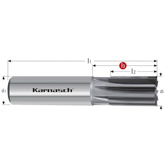 CVD Multi-Tooth Contour Mill, Super Finish
