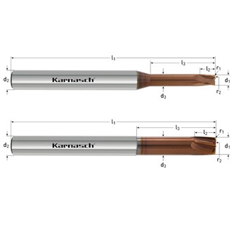 Solid Carbide High Finishing End Mills