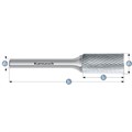 Rotary Burr, ZYA, without End Cut, HP5 Cut, Uncoated