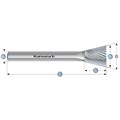 Rotary Burr, WKN, Inverted Cone, HP2 Cut, Uncoated
