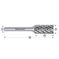 Rotary Burr, ZYB, with End Cut, HP8 Cut, Uncoated