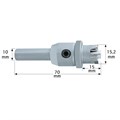 T.C.T. Holesaw for Abloy Protec Locking Cylinders