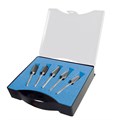 Rotary Burrs kit, Diameter 10mm, 6mm Shank, HP3 Pro Cut, Uncoated