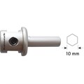 Schaft 10 mm für Lochsägenkörper