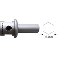 13mm Shank for Hole Saws, Diam 14 - 60.5mm