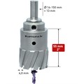 Hartmetall-bestückte Lochsäge Power Max 55 Super Heavy Duty, Nutzlänge 55 mm