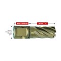 30mm HSS-XE Annular Cutters, Nitto/Uni Shank, Gold Line
