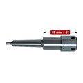 Tool holder MT2 without internal cooling for Weldon + Nitto/Universal 19mm, 3/4 Inch