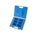Set BASIC, HSS-XE + DURABLUE-beschichteter Kernbohrer, Nitto/Uni-schaft, Nutzlänge 30 mm, Blue-Line30