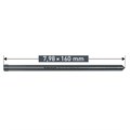 Ejector pin 7.98mm x 160mm - Pack of 2