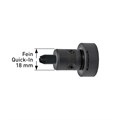 Adapter with pin