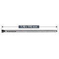 Ejector pin 7.98mm x 190mm - Pack of 2