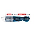 30/40mm Powder Steel Durablue Coated Twist Drill, Weldon or Fein Quick-In Shank