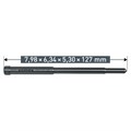 Auswerferstift 7,98 x 6,34 x 5,30 x 127mm, - VE 2 Stück