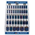 44 Piece Lockable Acrylic Display Case, HSS-XE Durablue coated Annular Cutters, Weldon Shank, Drill Depth 55mm, Blue Line