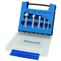 5 Piece Set, HSS-XE Countersinks 90 Degree