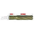 80mm Carbide Tipped Annular Cutters, Weldon Shank, Hard Line