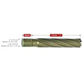 Hartmetall-bestückter Kernbohrer, Weldonschaft, Nutzlänge 110 mm, Hard-Line110