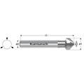 HSS-XE Countersink, 82 Degree, 3 Flat Sided Shank, DIN 335