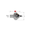 Countersink, 90 Degree, Weldon Shank, 4 x Replaceable Carbide Inserts, Pilots, 2 Cutting Edges