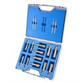 Set PROFI PLUS, Hartmetall-bestückte Kernbohrer, Nutzlänge 40 mm, Weldonschaft, Hard-Line40 Zoll