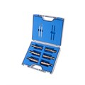 6 Piece, Gold-Drill Line, HSS-XE Uncoated Annular Cutters, Drill Depth 55mm, Nitto/Uni Shank 19mm