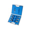 Set BASIC, HSS-XE unbeschichtete Kernbohrer, Nutzlänge 25 mm, Weldonschaft, Silver-Drill Line25