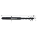 HSSE-V3 Machine Taps, Blind Holes, Right-hand Fluted, UNC ANSI B1.1