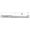 Solid Carbide 4 Chamfer Drill with PCD Tips, Internal Cooling