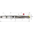 Spade Drill Holder, Helical Fluted, Morse Taper Shank, ISO 296 type BEK
