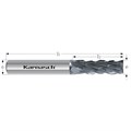 Solid Carbide Router, Circumference and Head Milling Cutter, Right-hand Twist Drawing Cut