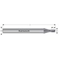 CVD3D Ball Milling Cutter, HSC, Extra Short
