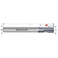 MKD/Mono-Crystaline Diamond, Circumference Milling Cutter, End Cut, Mirror Finish