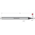 Diamond Coated Solid Carbide End Mill, Corner Radius