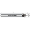 Solid Carbide Burr Remover, Long, 60 Degree