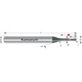 Diamond Coated Solid Carbide 3D Ball Nose End Mill <25xD, HSC