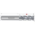 High Performance Solid Carbide End Mill for Titanium