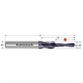 HSS-XE TITAN-TEC Stub Subland Drill with long drilling step for through holes